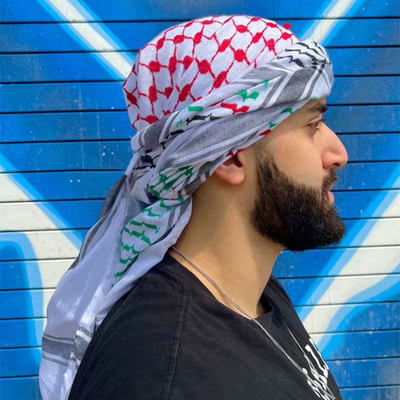 Foulard de Styles arabes pour femmes, Foulard de styliste imprimé à carreaux, Hijab doux, châles et