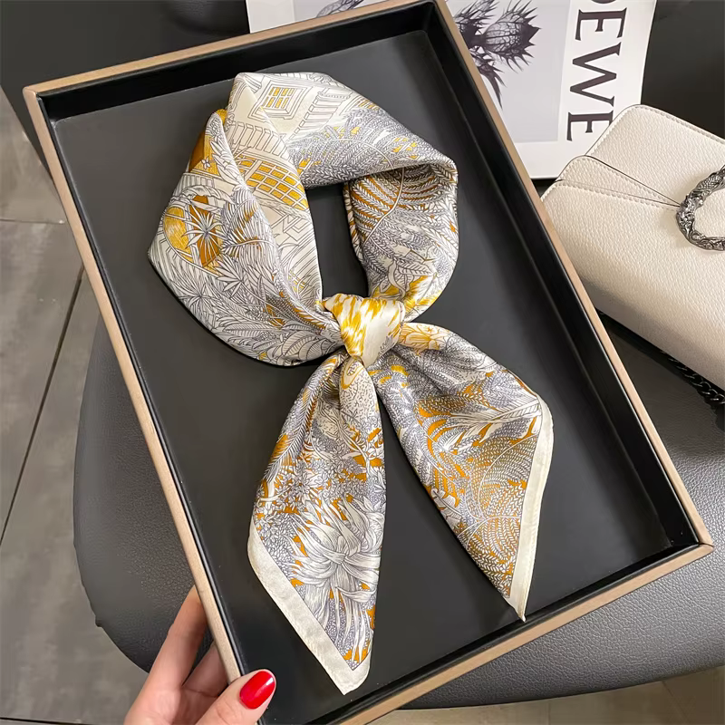 100% véritable Foulard en soie nouveau châle naturel enveloppes femmes dames mode foulards Foulard B