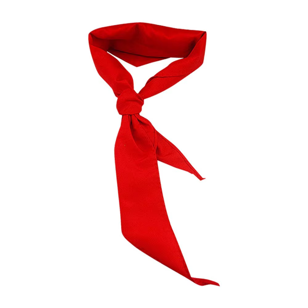 Triangle serviette écharpe classique 120 cm Triangle serviette écharpe chine Style cadeaux rouge éch