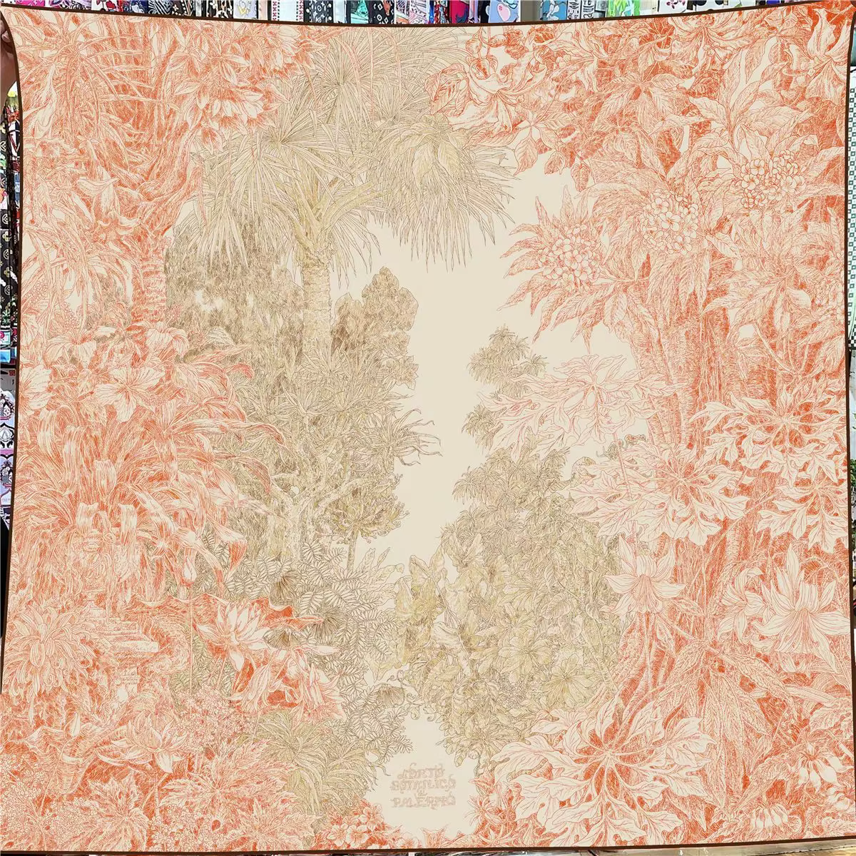 130cm automne hiver écharpe chaude femmes imitation soie cachemire carré écharpe châle luxe grande é