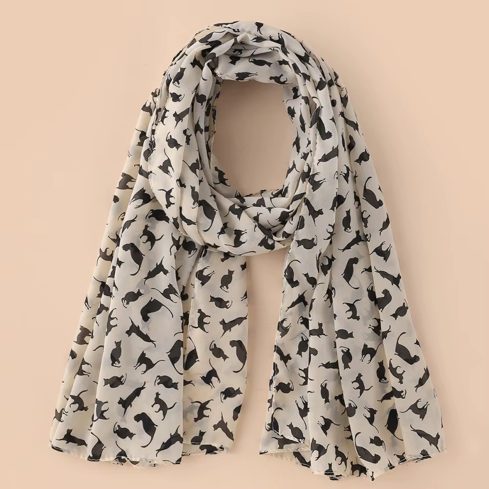 Écharpe colorée en mousseline de soie pour femmes et filles, cadeau de marque de luxe, Design de cha