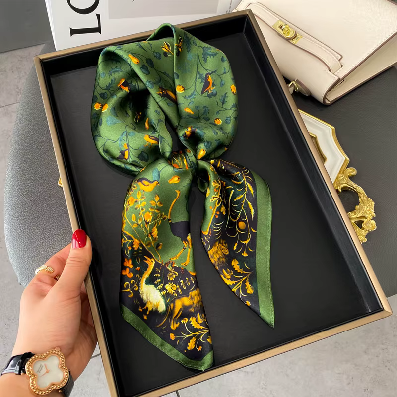 Group écharpe injplanchers f pour femme, châle naturel, foulards à la mode pour femme, bandana carré