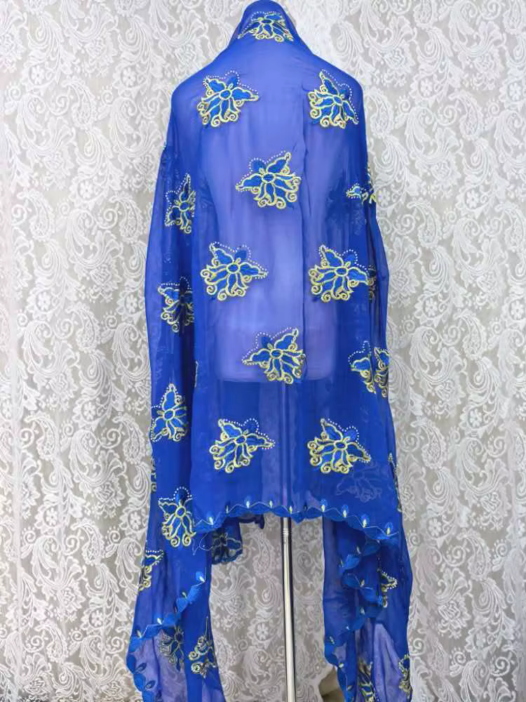 Nouveau Foulard Musulman Africain de Haute Qualité 2026 – Vente Flash – 100% Chiffon – Foulard Hijab