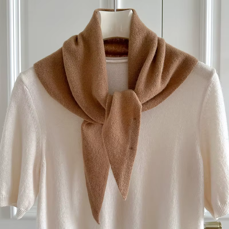 100% laine hiver écharpe femmes chaud foulards grande taille brillant couleur unie Design épaissi ch