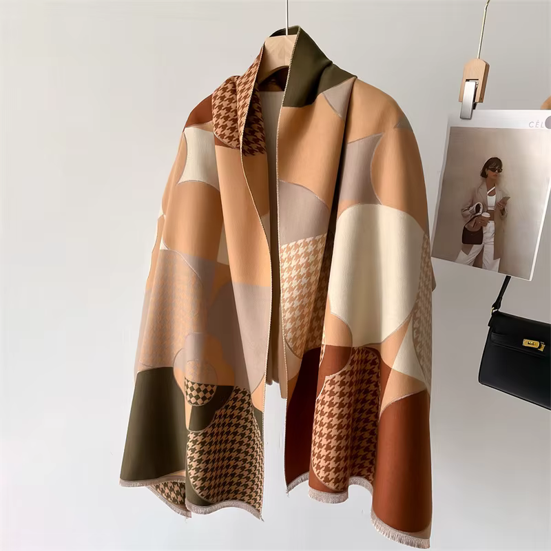 Hiver cachemire femmes Écharpe femme marque de luxe foulards dame longue Bandana femmes mode châle e