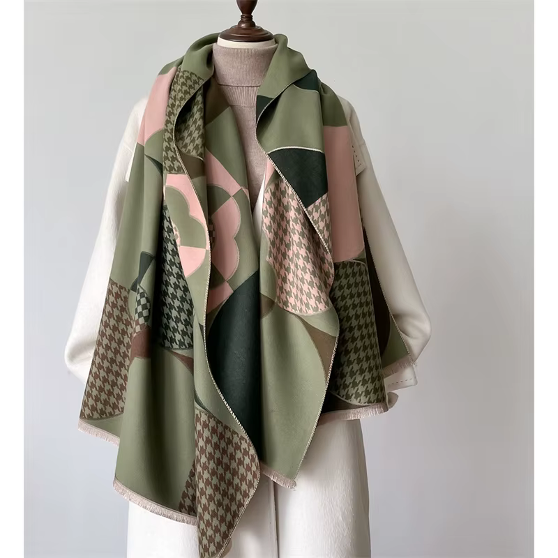 Hiver cachemire femmes Écharpe femme marque de luxe foulards dame longue Bandana femmes mode châle e