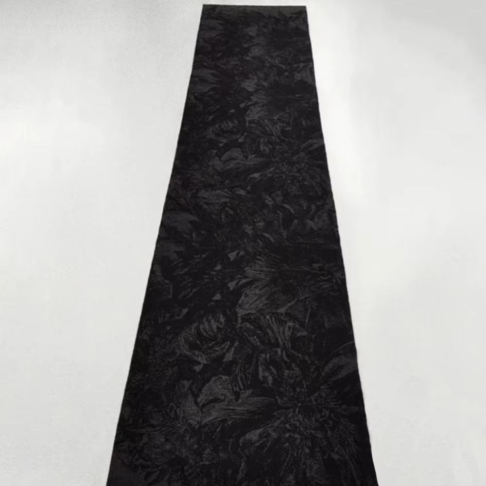 Écharpe longue en Imitation cachemire pour hommes, Style japonais, vent foncé, chaud, châle polyvale