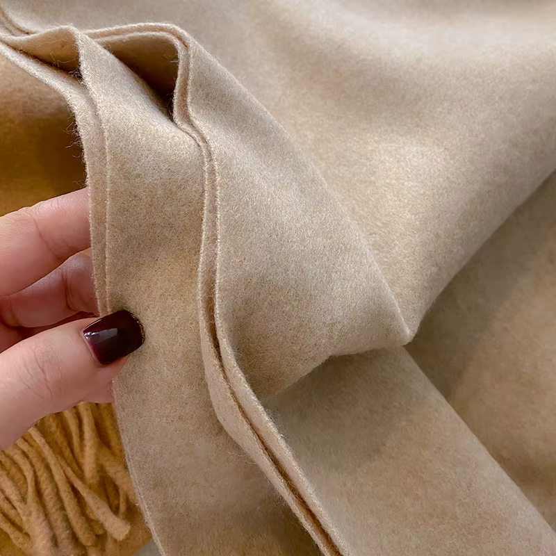 Écharpe de luxe en laine pour femme, cachemire chaud, Pashmina, marque, châles enveloppants, épais e