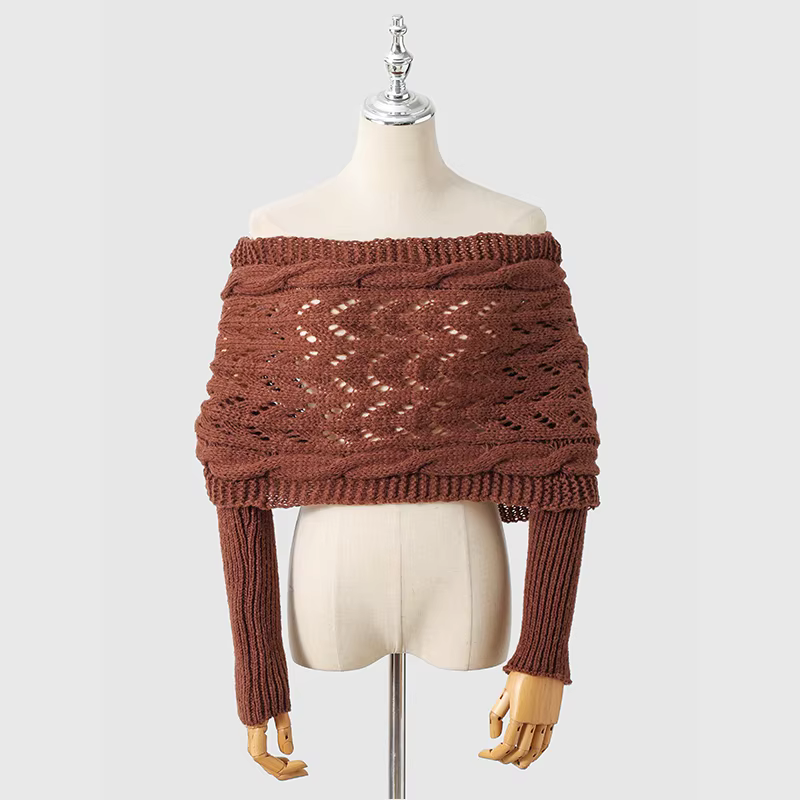 Écharpe multifonctionnelle à manches pour femmes, automne hiver, coupe-vent, châle chaud avec manche