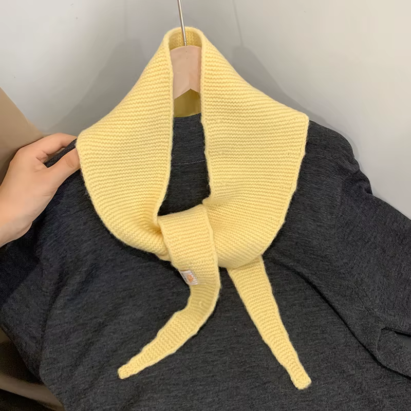 Vintage laine silencieux à la mode polyvalent triangulaire écharpe femmes écharpe hiver écharpe pour