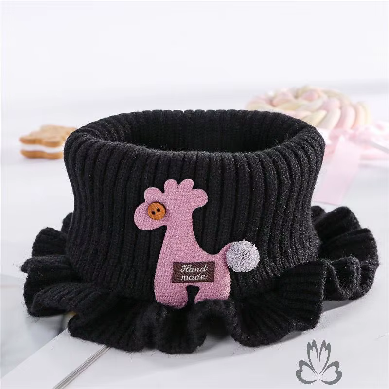 Écharpe d'hiver pour bébé, chauffe-cou pour enfants, garçons et filles, moustache tricotée en laine,