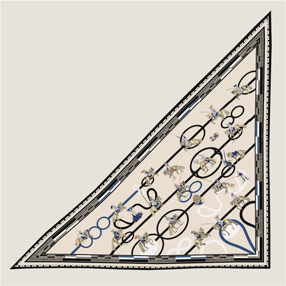 Foulards triangulaires 70% cachemire 30% foulard en soie imprimé de luxe châles Pashmina pour femmes