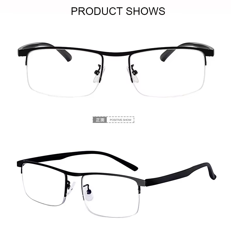 IENJOY – lunettes de lecture multifocales progressives intelligentes, demi-monture, double usage, An