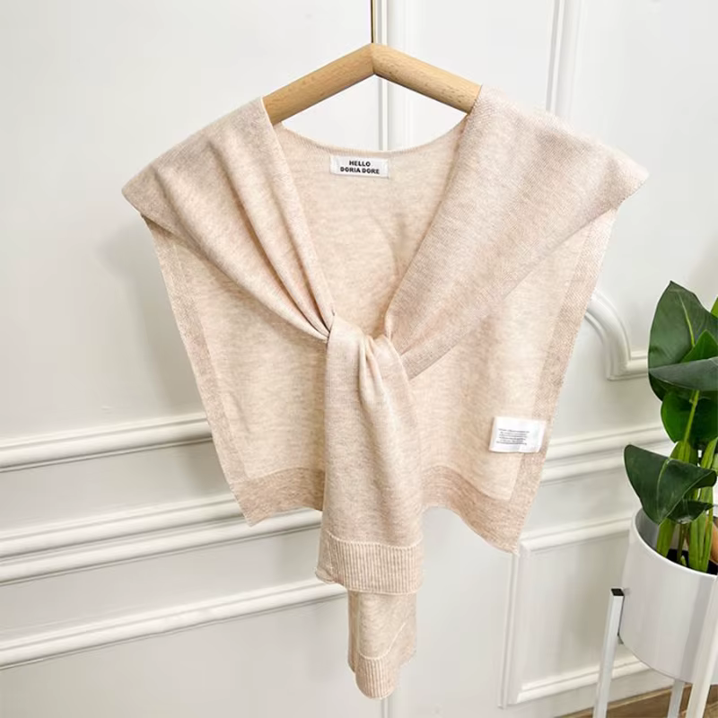 Orean Petite écharpe châle tricotée pour femme - Design élégant à la mode |   Idéal pour les vêtemen