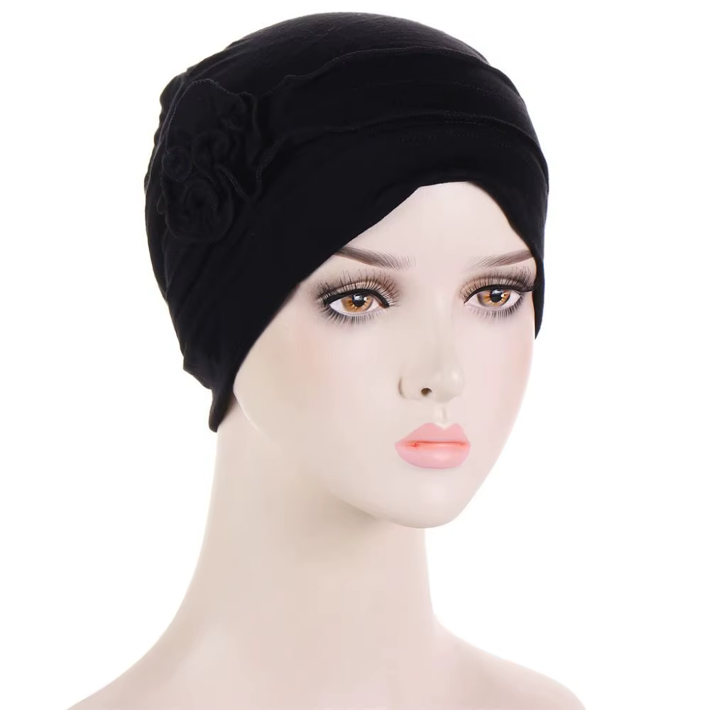 Nouveau Bonnet Écharpe Doux pour Femme, Hijab Chimiothérapie, Bonnets, Foulards, Turbans, Chapeaux