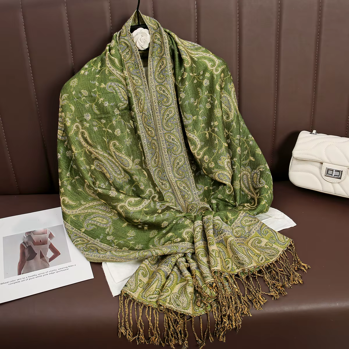 Marque de luxe automne cachemire Pashmina châle dame Wrap chaud hiver foulards Design imprimé femme 