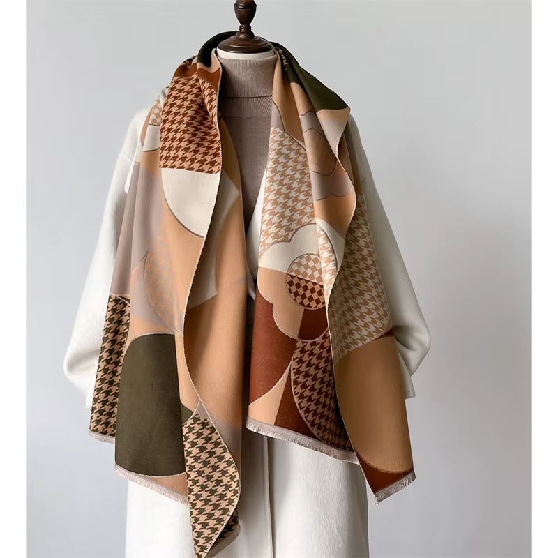 Hiver cachemire femmes Écharpe femme marque de luxe foulards dame longue Bandana femmes mode châle e