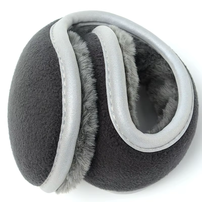 Cache-oreilles pour hommes et femmes, unisexe, pliable, réfléchissant, chaud d'hiver, avec bande réf