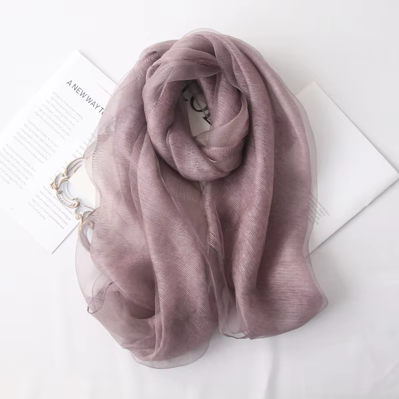 Écharpe en mohair et soie double couche VREOVOR, version coréenne haut de gamme, avec châle Cheongsa