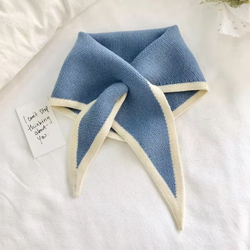 Beaux Mini foulards pour femmes, écharpe triangulaire à la mode, coupe-vent pour l'extérieur, foular