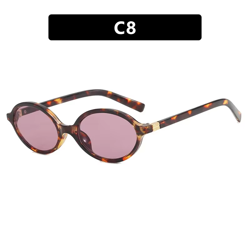 Lunettes ovales à petite monture rétro pour femmes, verres unis coréens, Anti-lumière bleue, Protect