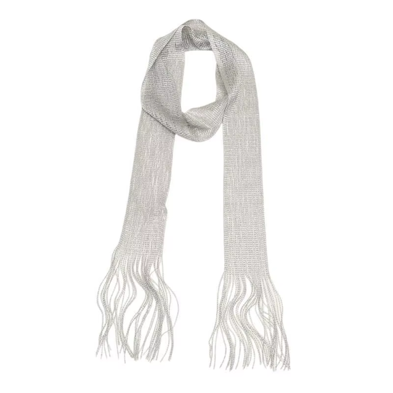 Écharpe longue fine 39BB, écharpe cou décorative, diverses tenues, accessoires pour femmes