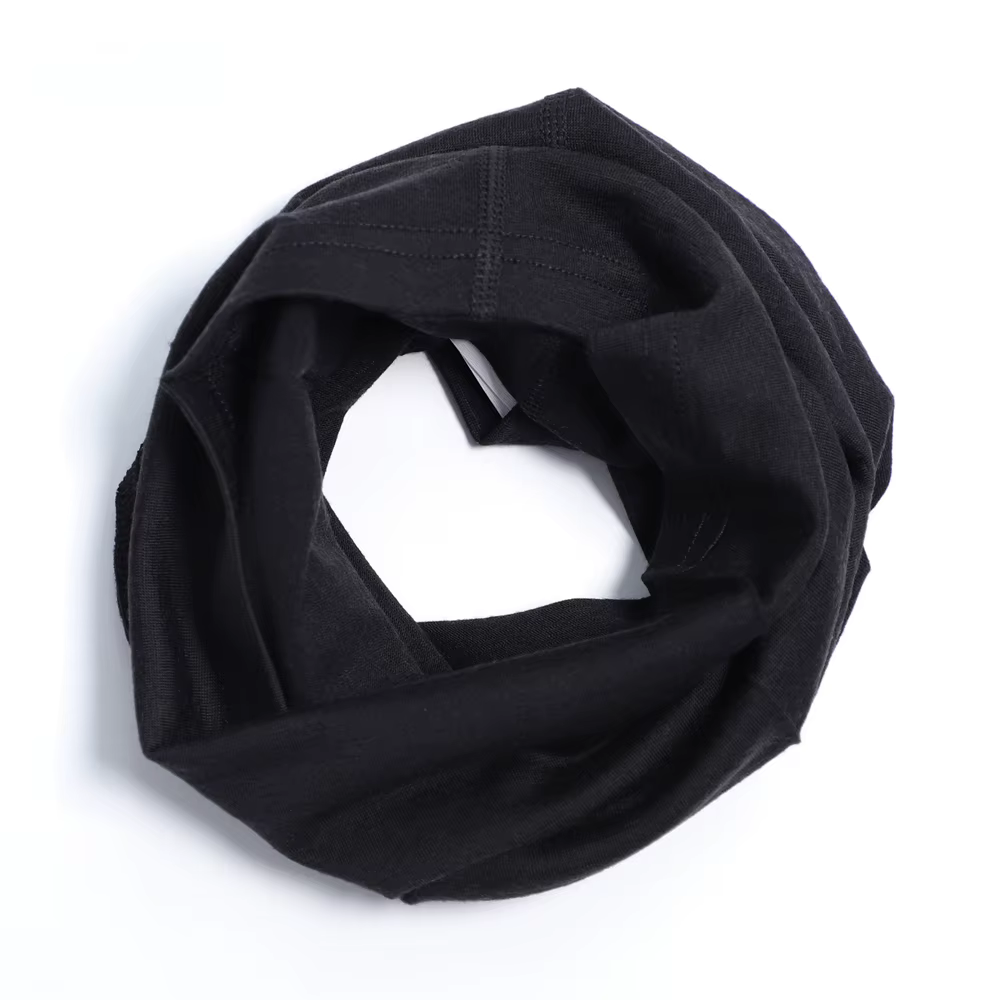 Masque de ski en laine mérinos pour homme et femme, cache-cou, écharpe thermique légère, vêtements d