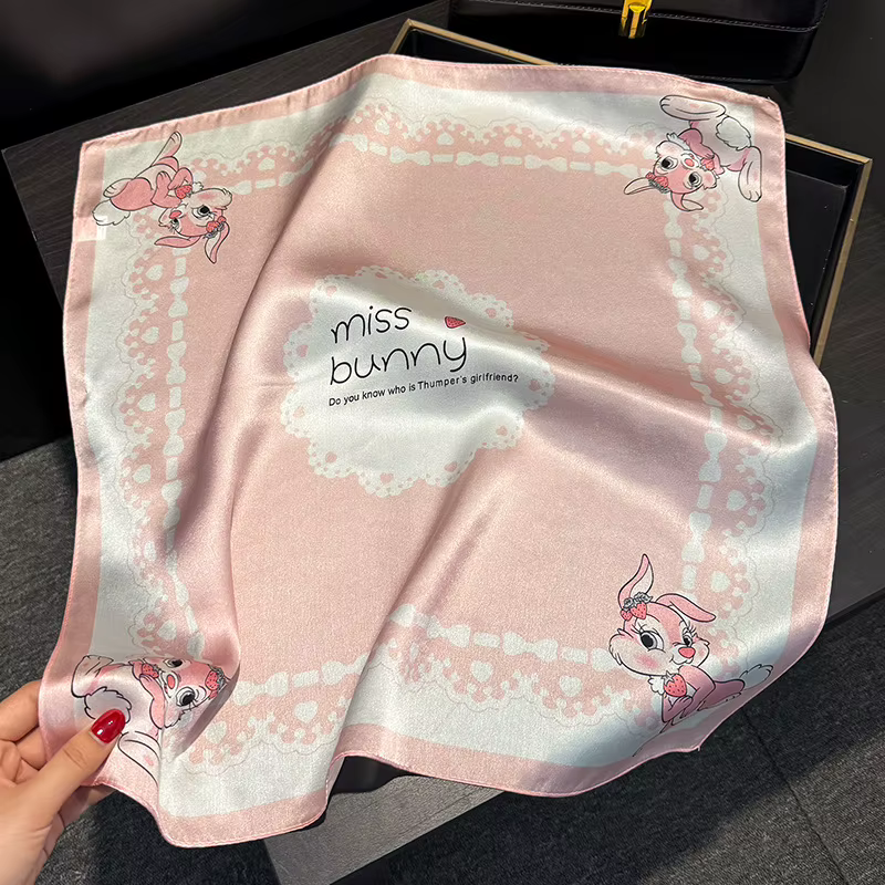 Écharpe de cou en soie 100% naturelle pour bébé de 0 à 12 ans, pour enfants, garçons et filles, impr