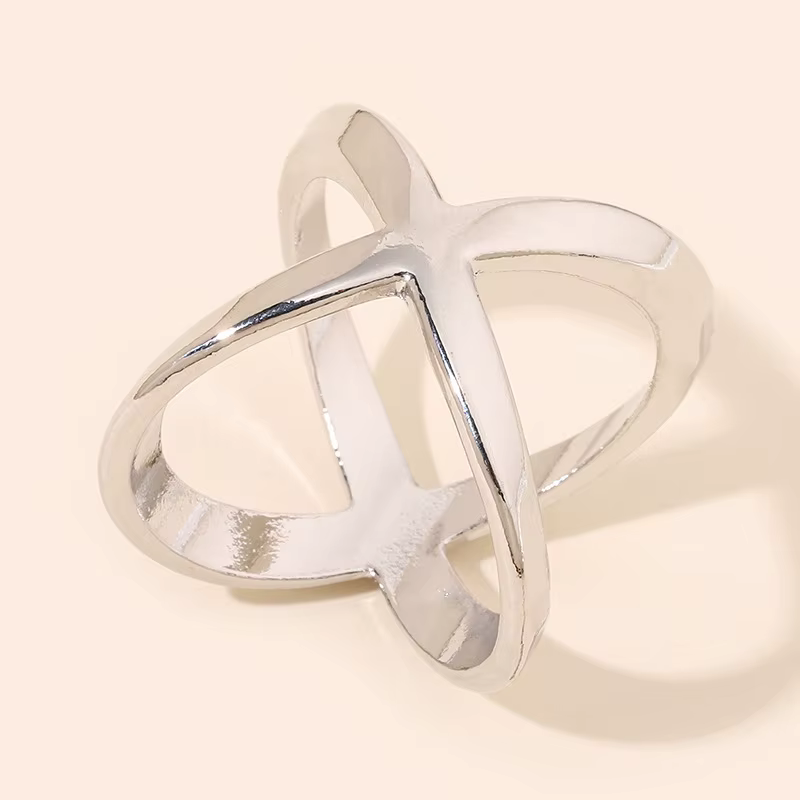 Clips pour foulards en forme de X - Élégantes attaches pour foulards en soie, anneaux pour châles et