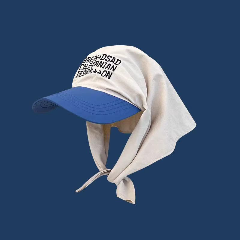 Chapeau foulard de style coréen pour femmes/hommes, écharpe triangulaire, casquette de protection so