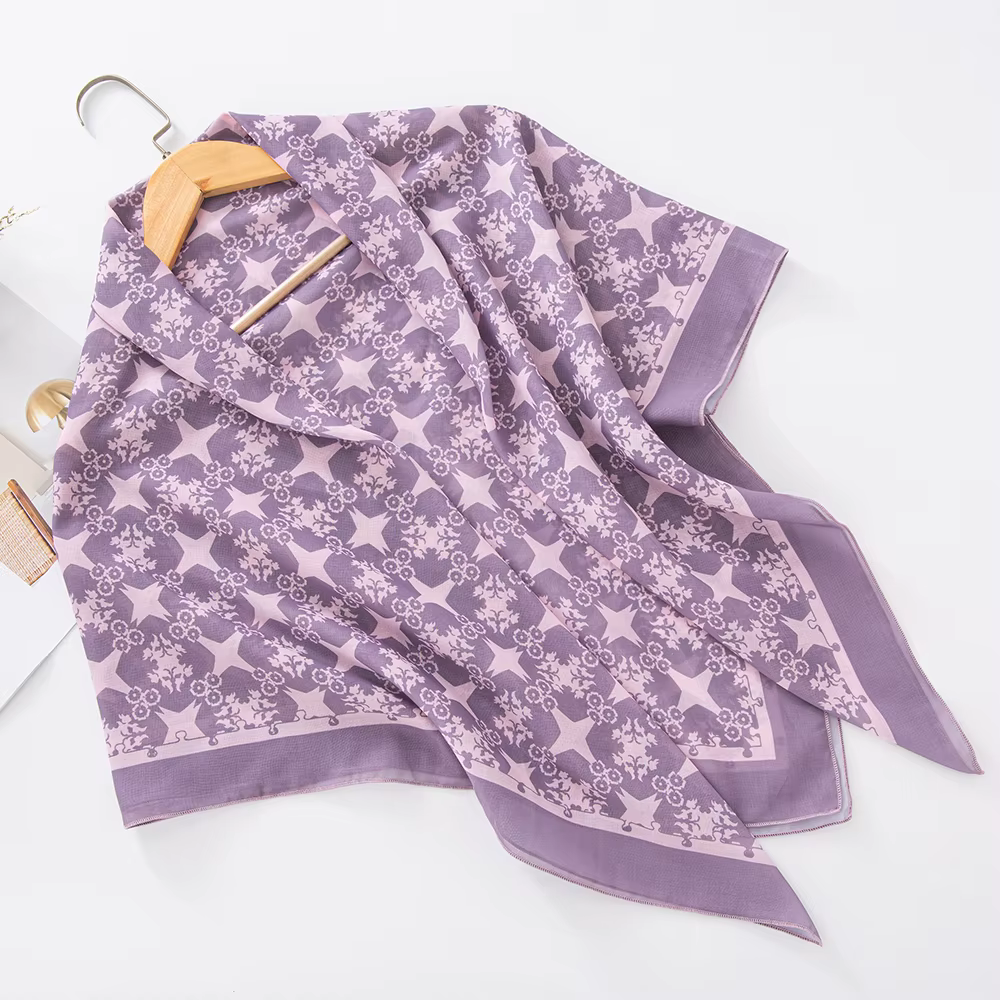 73 couleurs malaisie Tudung Bawal fleur imprimé Hijab nouveau Design foulard Premium coton Voile dou