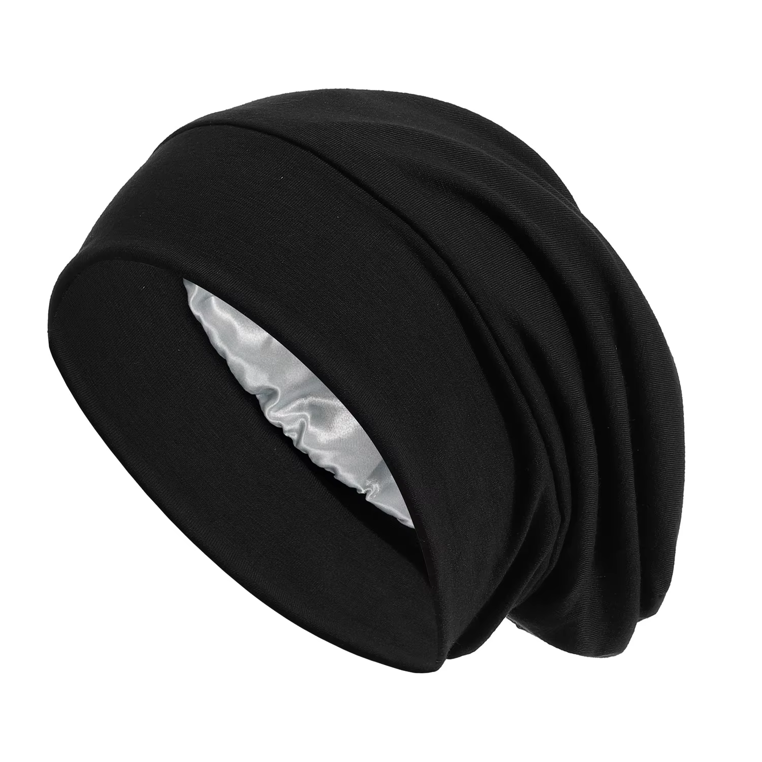Turban indien pour femme, bonnet de nuit en satin, sous-hijab, bonnet, bonnet musulman, bandana, fou