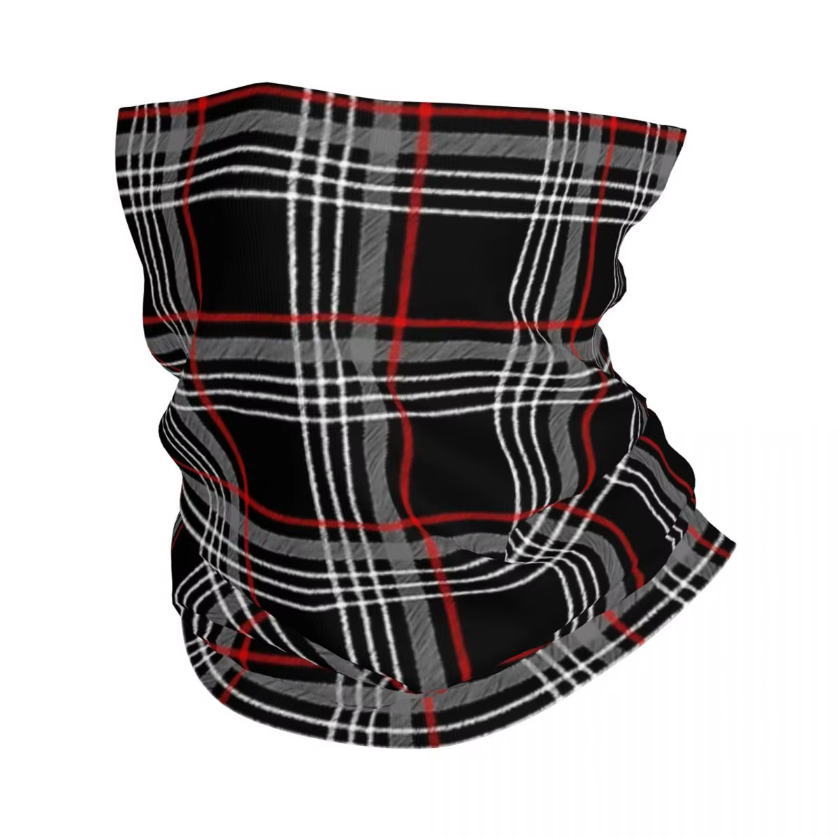 GTI Tartan Bandana cache-cou imprimé écharpe magique multi-usage cagoule randonnée pêche unisexe adu