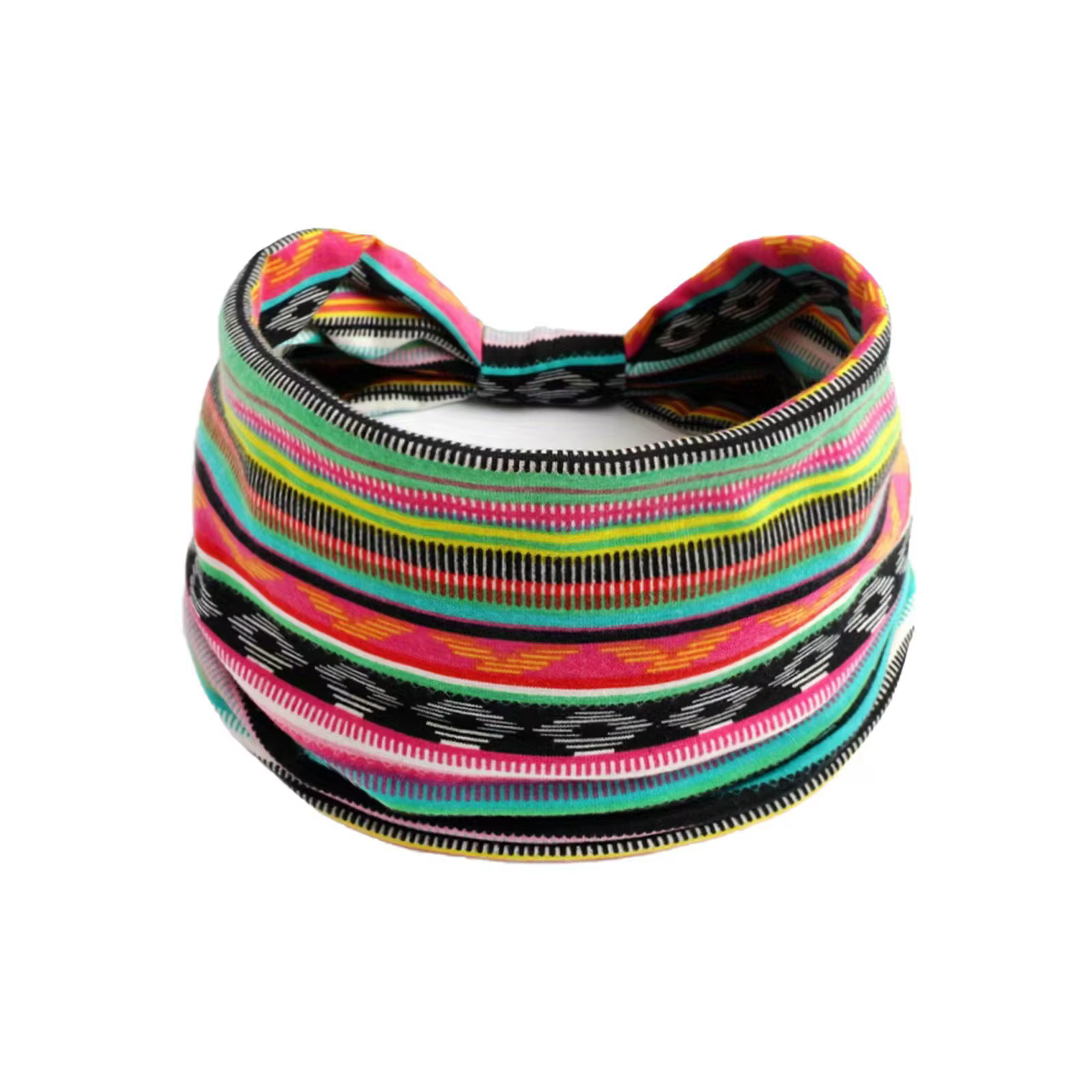 Foulard élastique de Style bohème pour femmes européennes et américaines, accessoires pour cheveux à