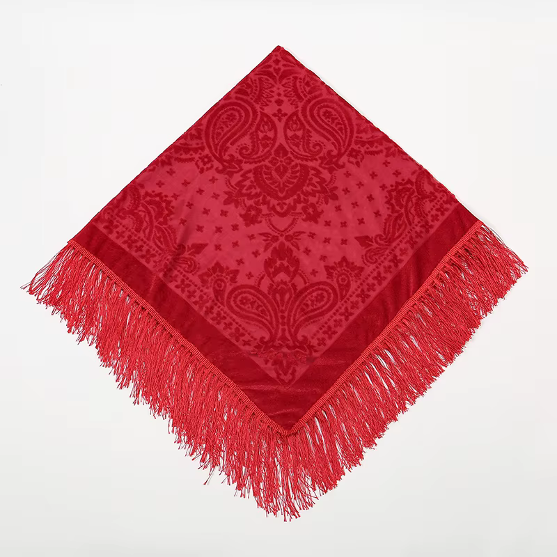 2024 nouveau 39 pouces polyvalent femmes coupe fleur Bufanda dégradé fleur foulard en soie printemps