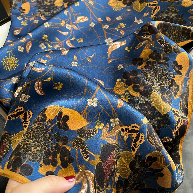 Pure Injplanchers f-Foulards à col carré pour femmes, bandeaux pour femmes, Foulard de la présidence