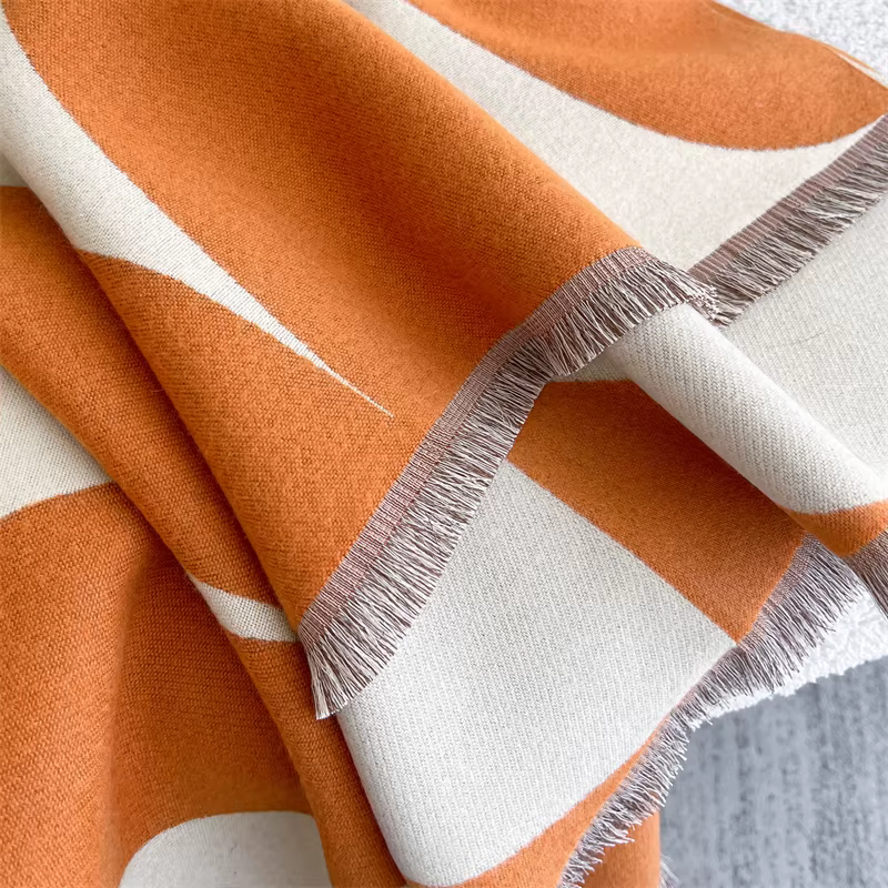 Écharpe Jacquard Pashmina pour femmes, châles et enveloppes, couverture en cachemire, étoles chaudes