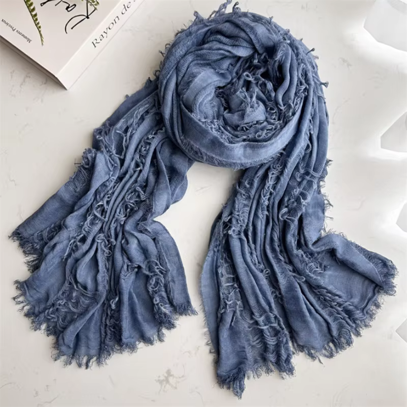 Foulards apocalyptiques de Style ruines, Capes unisexes Steampunk Hip Hop, écharpe en coton et lin, 