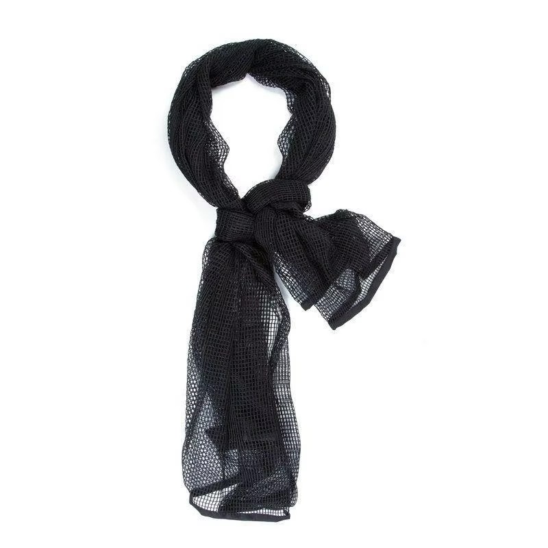 Écharpe en filet grunge pour femmes, crème solaire, foulards streetwear punk hip-hop, sous-culture H