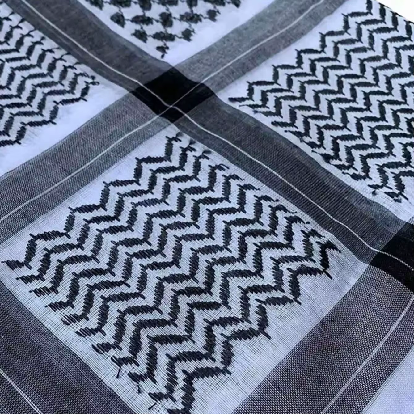 Offre spéciale arabe Keffiyeh Shemagh écharpe coton hiver châle cou plus chaud couverture tête envel