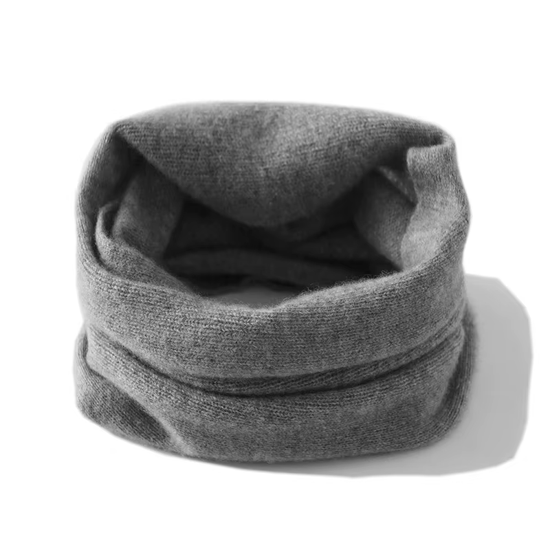 Alashan 100% cachemire petite écharpe pour hommes, automne et hiver tricoté chaud cache-cou écharpe