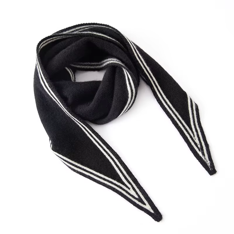 Écharpe triangulaire en cachemire 100% doux et confortable pour femmes, nouveau style, châle triangu
