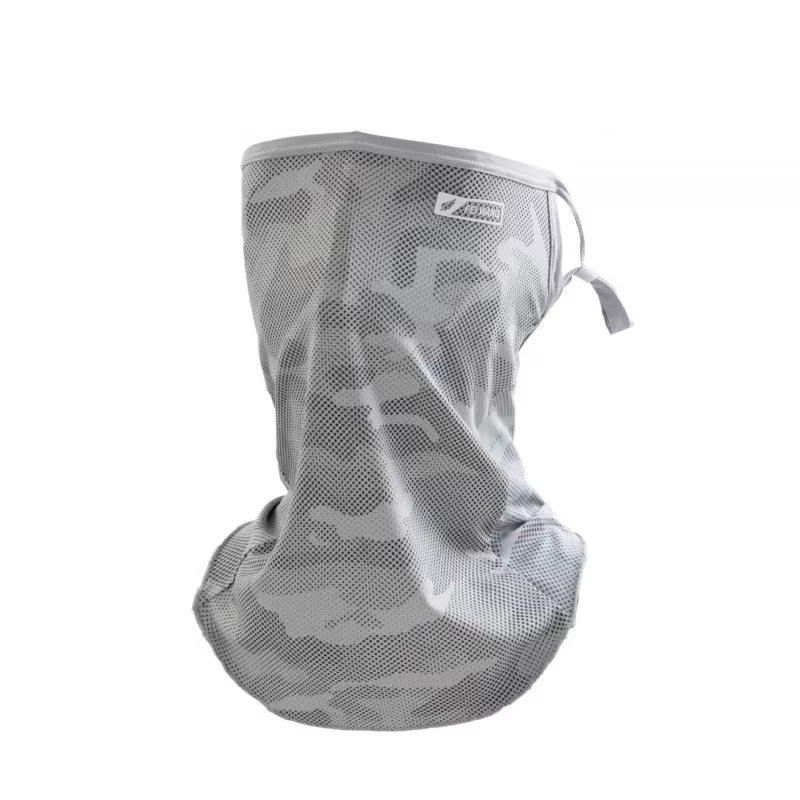 Cache-cou et masque facial unisexe en soie glacée, protection UV, rafraîchissant et respirant, avec 