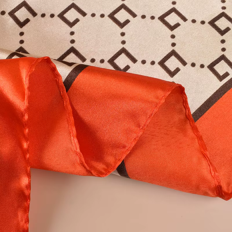Foulard carré en Satin pour femmes, accessoire de plage d'été, à la mode, 90x90 pouces, multi-usage,
