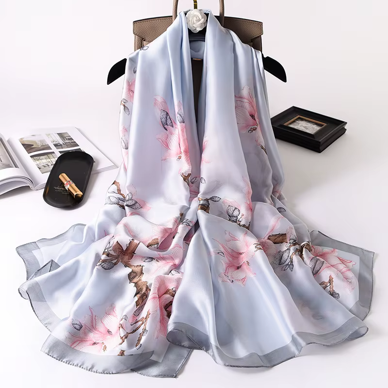 2026 Espagne Foulard en soie de luxe de marque de créateur