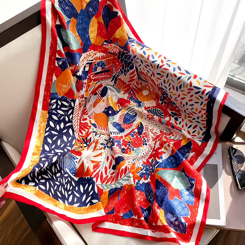 Foulard de Styliste de Marque pour Femme