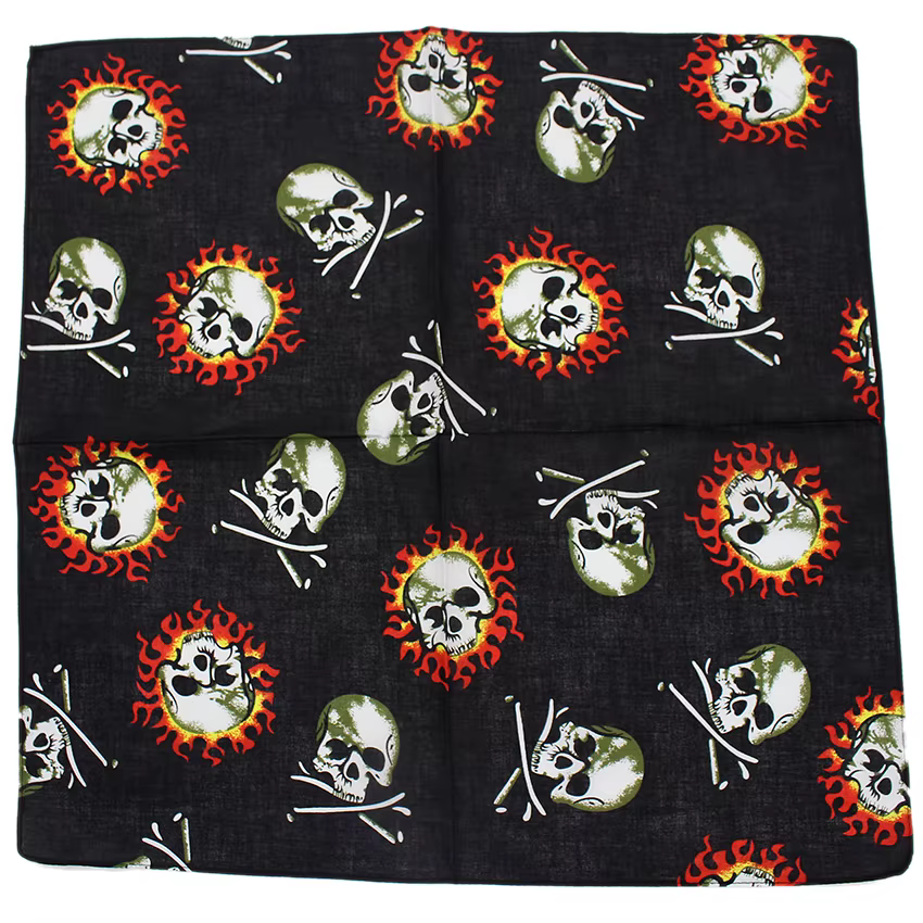 Foulard Bandana carré 100% coton