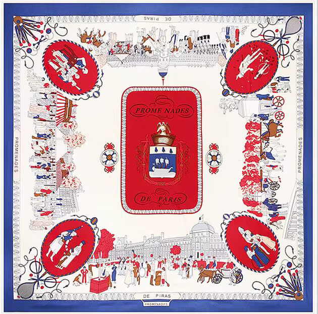Foulard sergé pour femmes