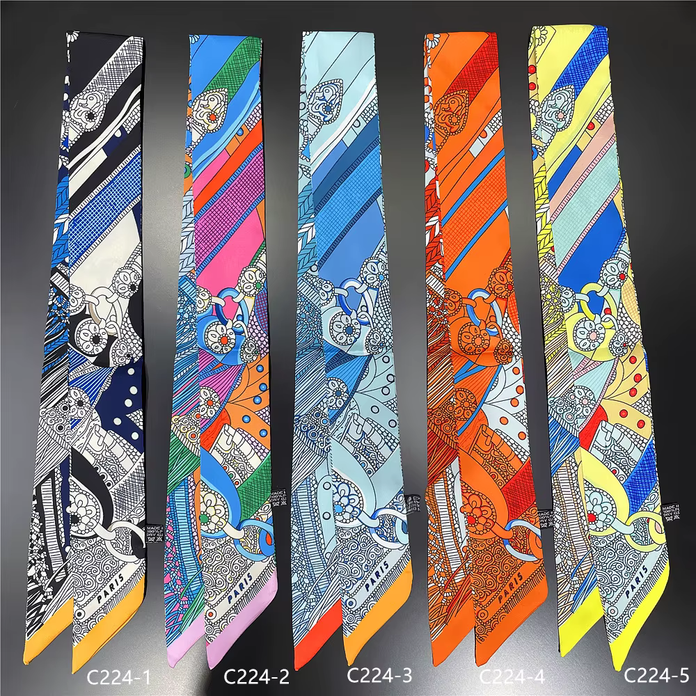 Magnifique Foulard d'été imprimé selle