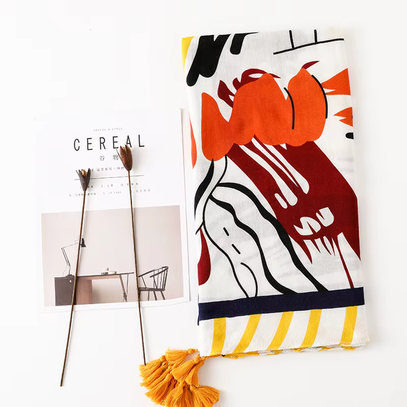 Foulard en coton pour femmes